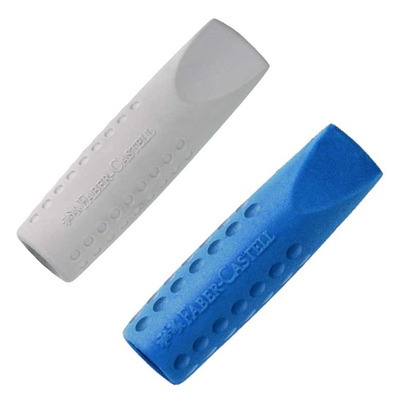 Nakładka-gumka-Grip-2001-Faber-Castell-2-szt-niebieska-szara-01