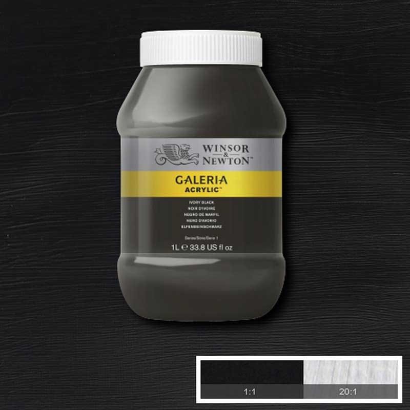 Farba-akrylowa-GALERIA-1L-331-Ivory-black-Winsor-&-Newton-03