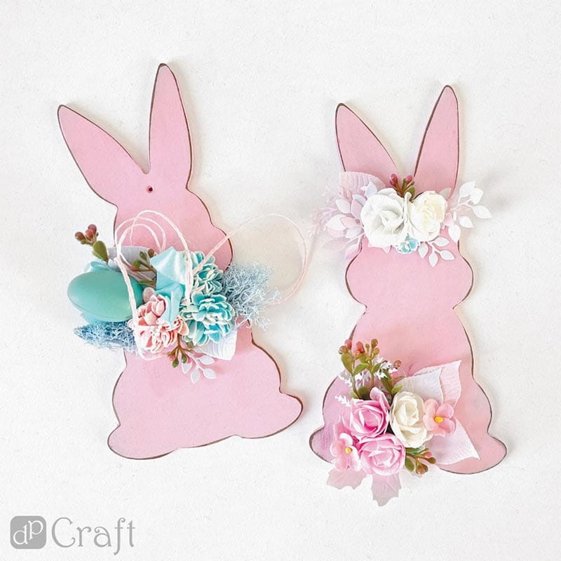 Baza MDF królik dpCraft - 2 szt., 19.5 cm