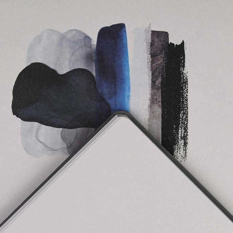 Szkicownik Graduate Mixed Media Grey Canson 14 x 21.6 cm, 220 g, 64 str. ciemnoszary 03