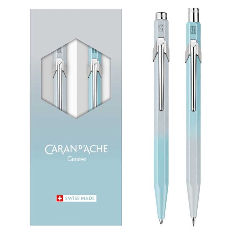 Długopis-i-ołówek-849-Caran-d'ache-Blue-lagoon-01