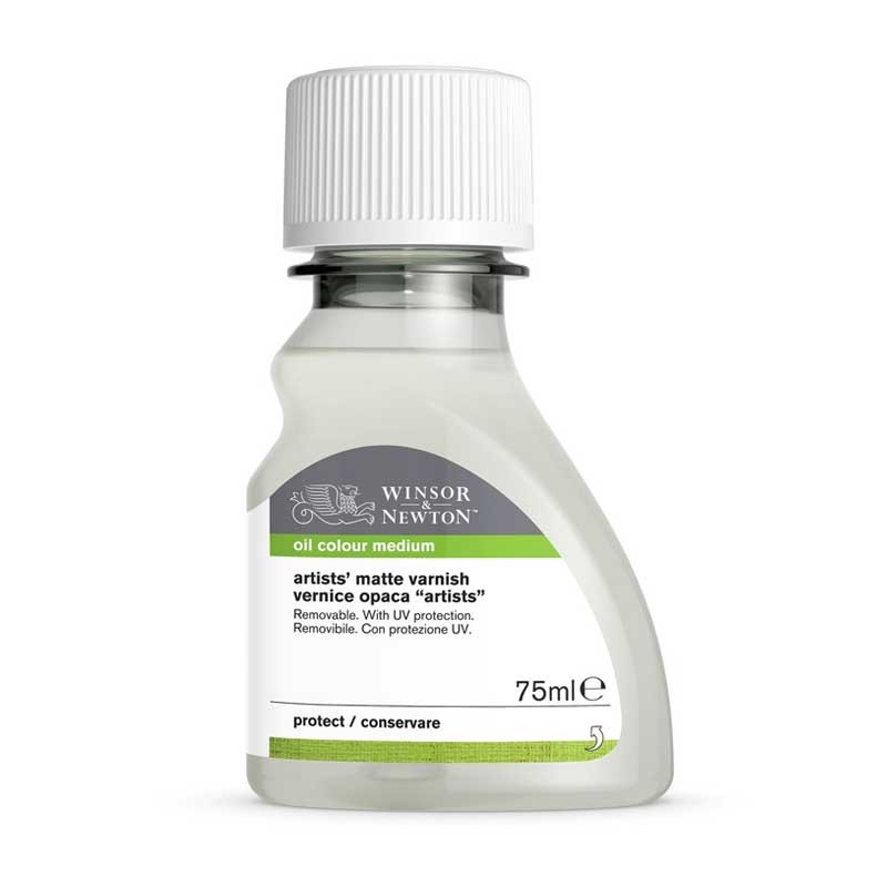 Werniks matowy w płynie Winsor & Newton Matt Varnish 75 ml 01