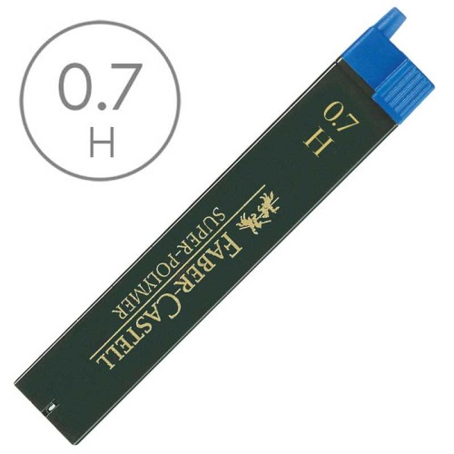 Wkłady do ołówka automatycznego Faber Castell - 0.7 mm, H