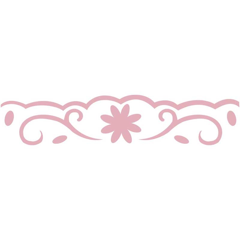 Dziurkacz ozdobny brzegowy do papieru 4 cm dpCraft kwiatki 02