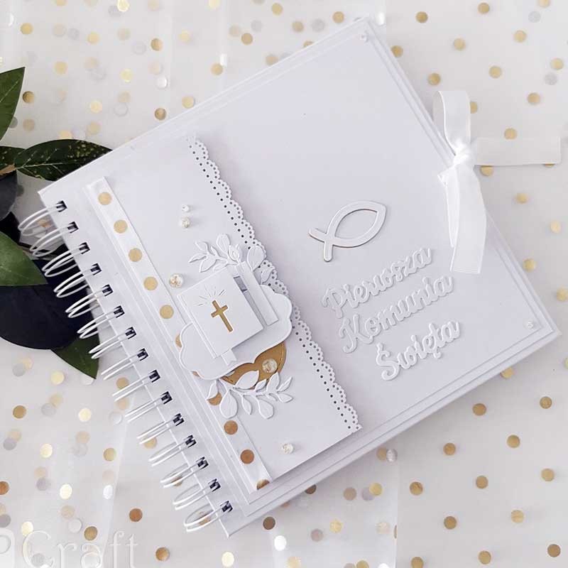 Dziurkacz ozdobny brzegowy do papieru 4 cm dpCraft koronka 05