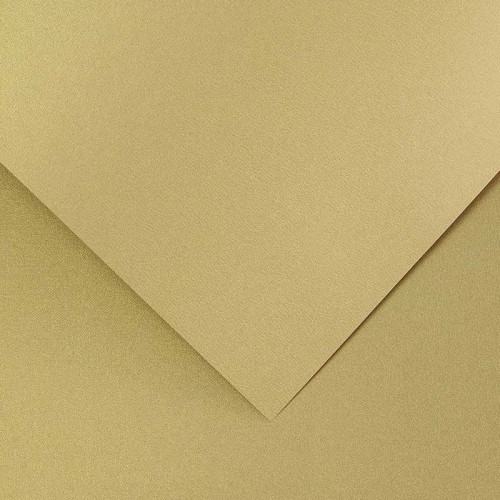 Papier ozdobny metalizowany Iceland złoty - A4, 220 g, 20 ark.