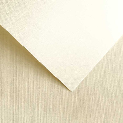 Papier ozdobny płótno kremowy - A4, 120 g, 50 szt.