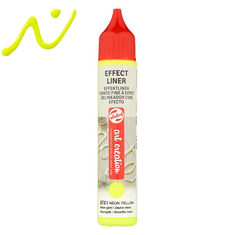 farba-strukturalna-relief-effect-liner-art-creation-neon-yellow