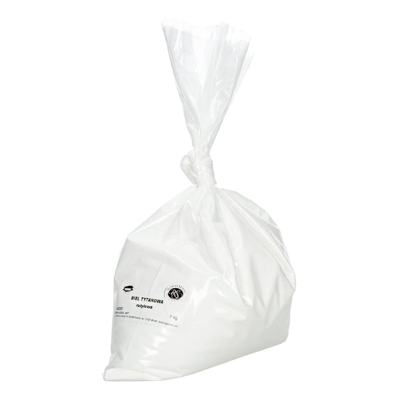 Pigment Biel tytanowa rutylowa 1 kg 46200 Szmal 03