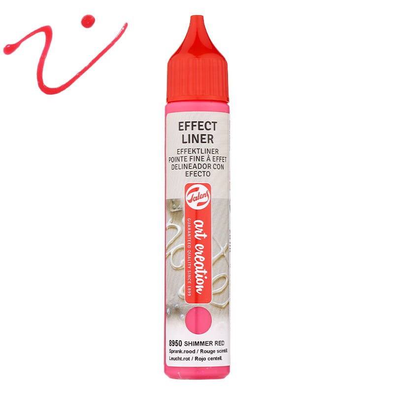 farba-strukturalna-relief-effect-liner-art-creation-shimmer-red