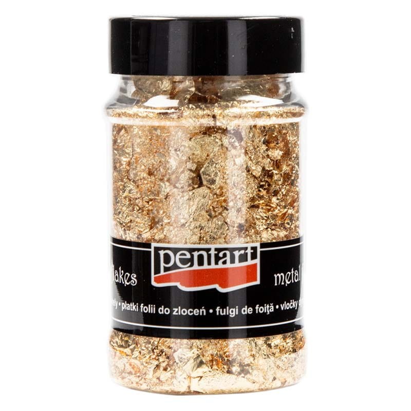 Folia-do-złoceń-w-płatkach-Pentart-1g-złota-2-02