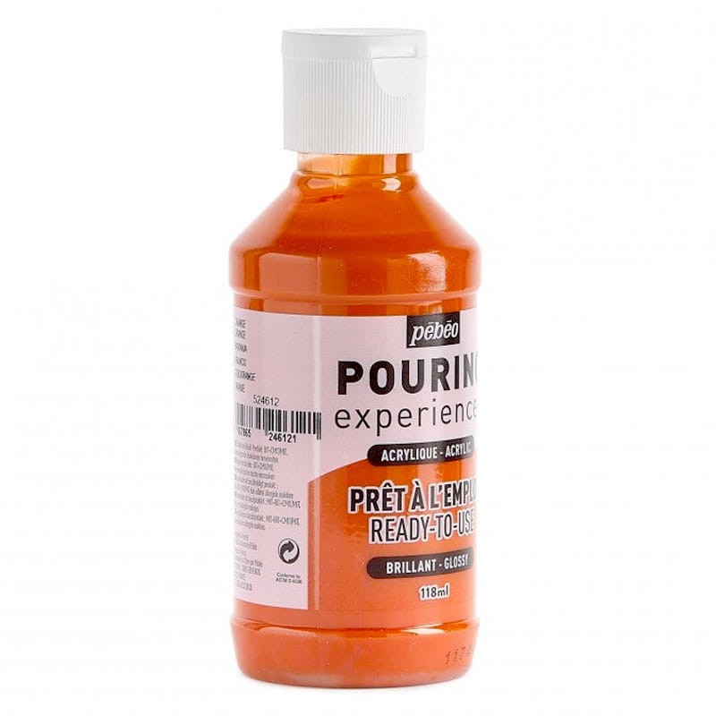 Farba do pouringu Pebeo Pouring Experiences 118 ml - 12 Orange