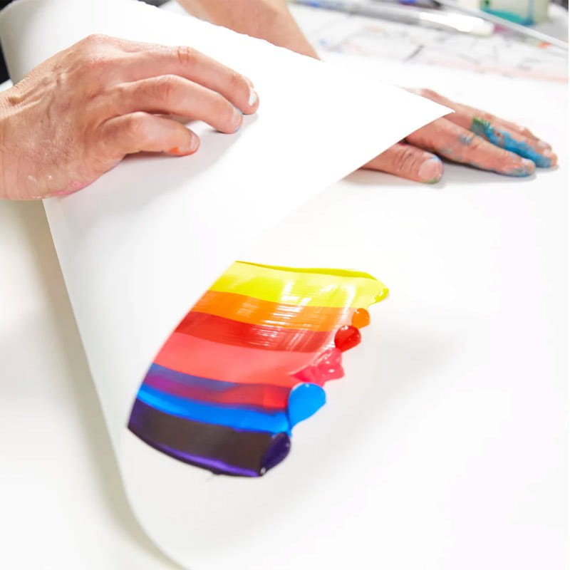 Blok do farb akrylowych Liquitex Basics Paper - 40,6 x 50,8 cm, 300 g, 12 ark. 02