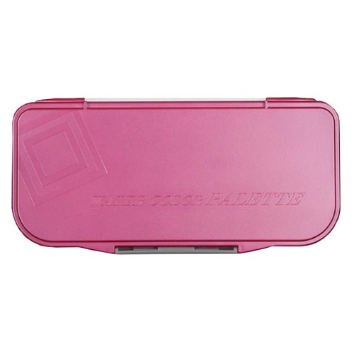 Paleta plastikowa zamykana Mijello Fusion 18 - Pink
