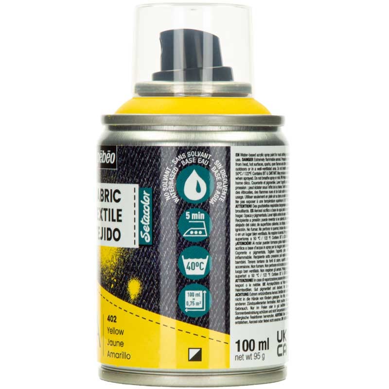 Farba do tkanin spray Pebeo Setacolor 7A 100 ml 402 Yellow 02