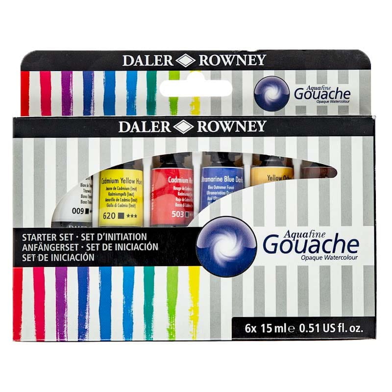Farby-Gouache-Aquafine-Daler-Rowney-zestaw-6-x-15-ml-01