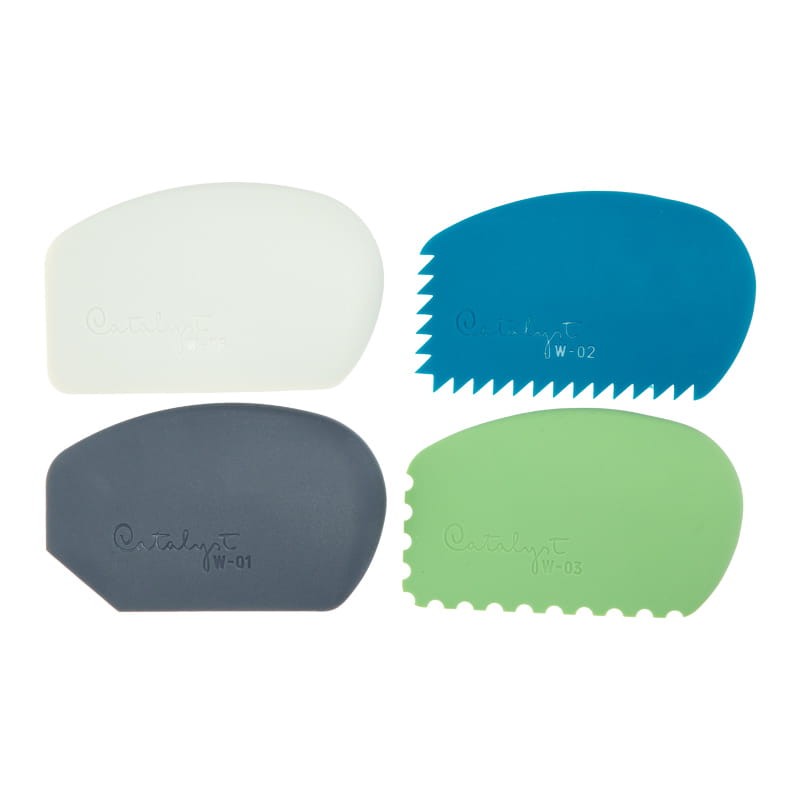 Szpatułka silikonowa, rakla malarska Princeton Wedges No 6. 02