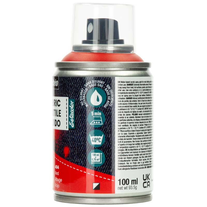 Farba do tkanin spray Pebeo Setacolor 7A 100 ml 404 Red 02