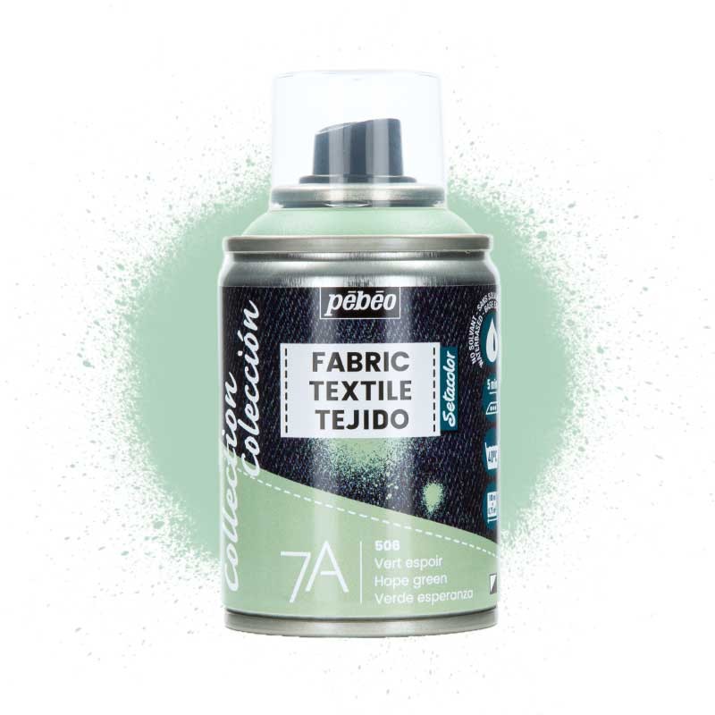 Farba do tkanin spray Pebeo Setacolor 7A 100 ml 506 Hope green 01