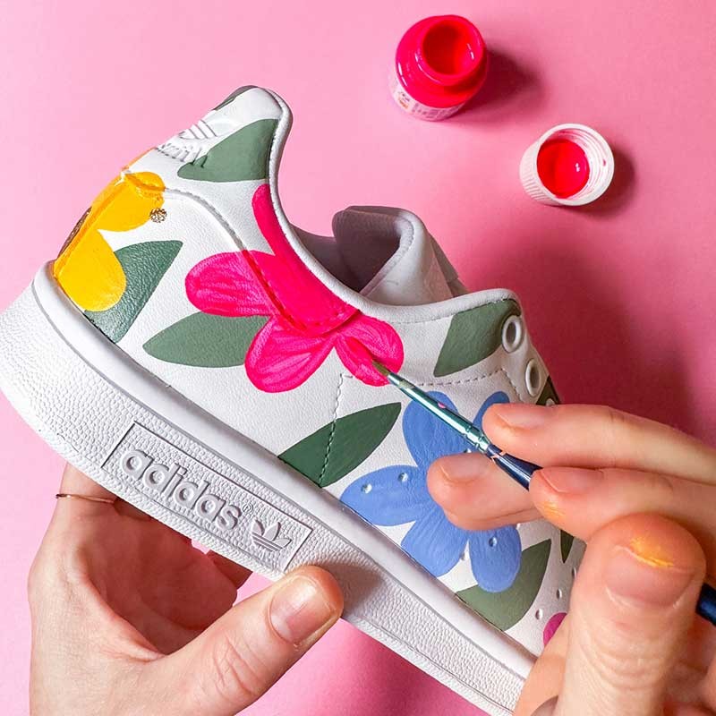 Farby do skóry Setacolor Cuir Leather Pebeo zestaw Sneakers 11 elementów 03