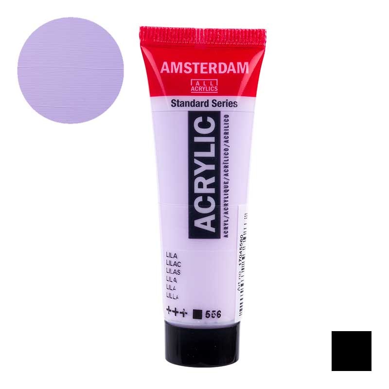 Farba akrylowa Amsterdam Acrylic 20 ml 556 Lilac 01