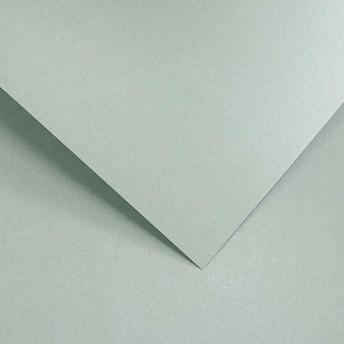 Papier ozdobny z drobinkami Mika szary - A4, 240 g, 20 ark.
