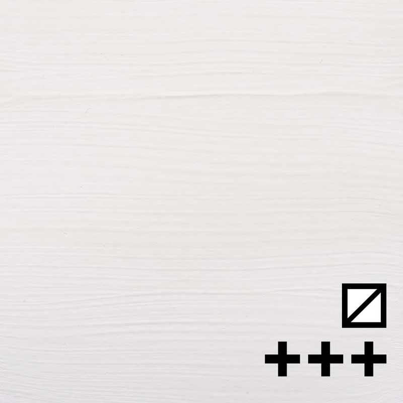 Farba akrylowa Amsterdam Acrylic 120 ml 104 Zinc white 02