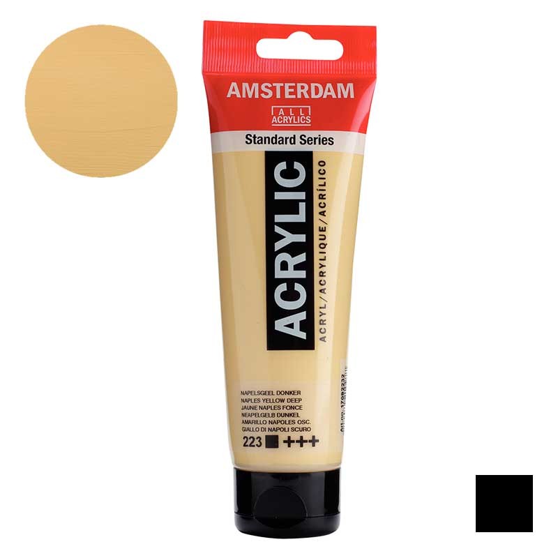 Farba akrylowa Amsterdam Acrylic 120 ml 223 Naples yellow deep 01