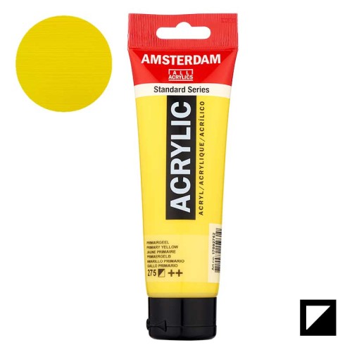Farba akrylowa Amsterdam Acrylic 120 ml - 275 Primary yellow