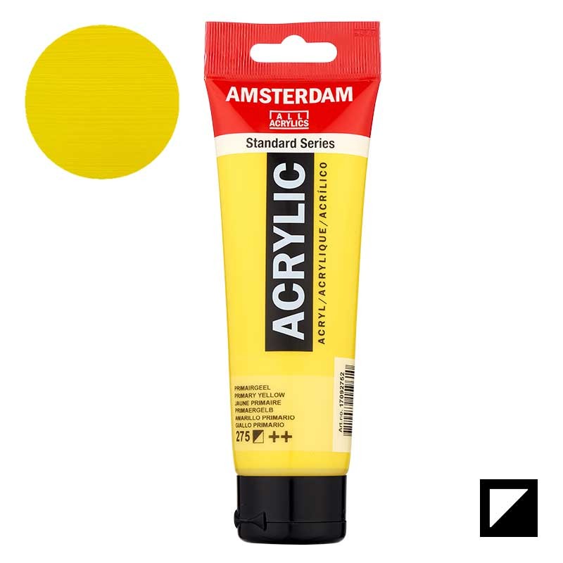 Farba akrylowa Amsterdam Acrylic 120 ml 275 Primary yellow 01
