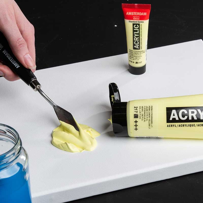 Farba akrylowa Amsterdam Acrylic 120 ml 282 Naples yellow green 05