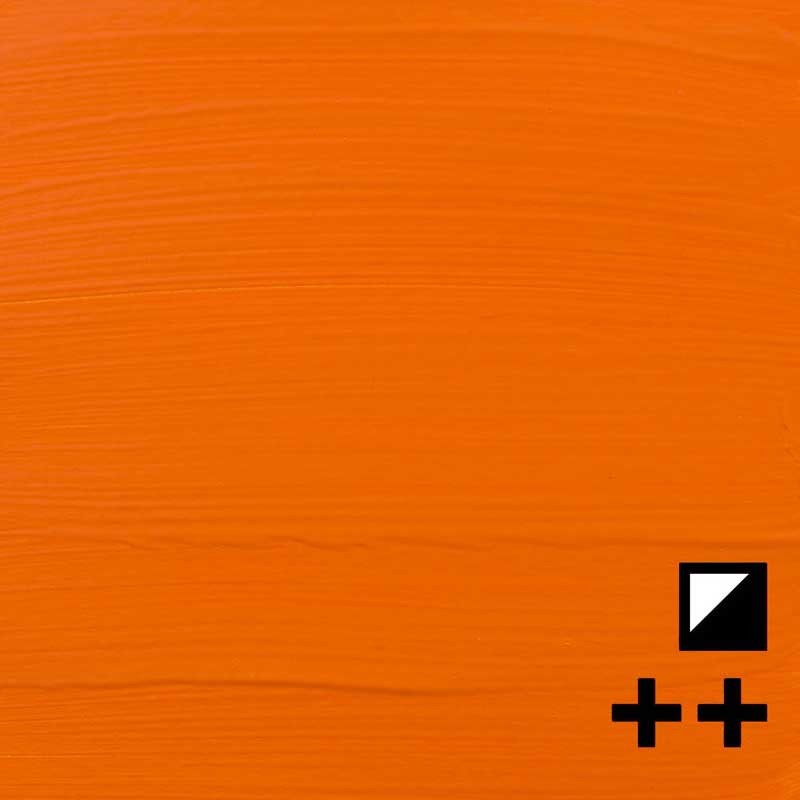 Farba akrylowa Amsterdam Acrylic 120 ml 276 Azo orange 02