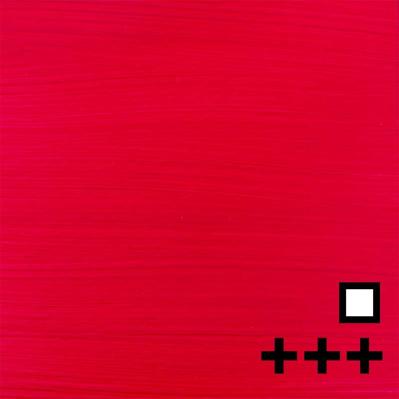 Farba akrylowa Amsterdam Acrylic 120 ml 317 Transparent red medium 02
