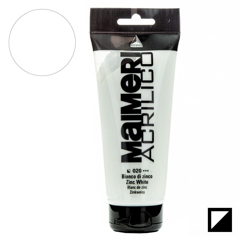 Farba-akrylowa-Maimeri-Acrilico-200-ml-020-Zinc-white-01