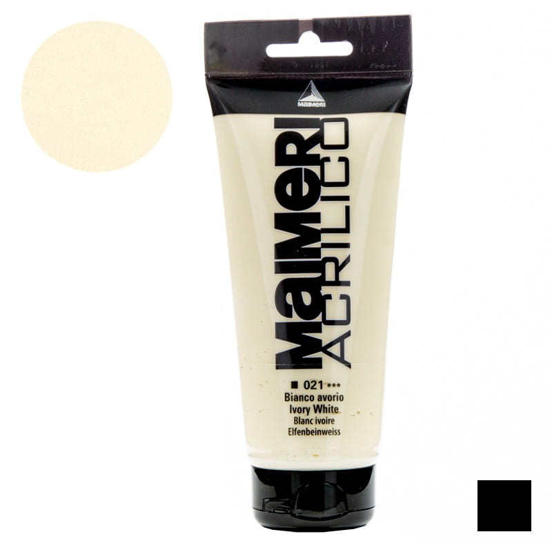 Farba-akrylowa-Maimeri-Acrilico-200-ml-021-Ivory-white-01