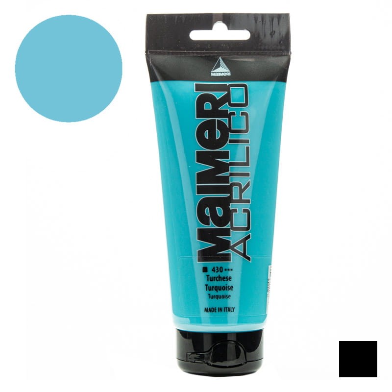 farba-akrylowa-maimeri-acrylico-200ml-430-Turquoise-01