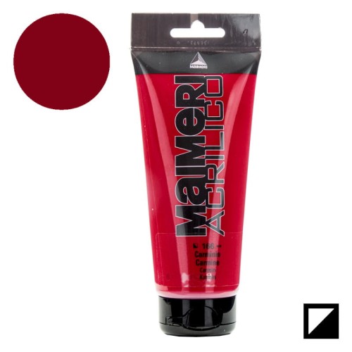 Farba akrylowa Maimeri Acrilico 200 ml - 166 Carmine
