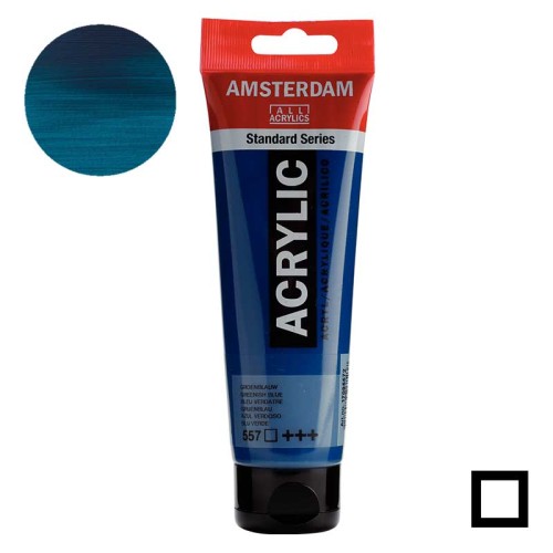 Farba akrylowa Amsterdam Acrylic 120 ml - 557 Green blue