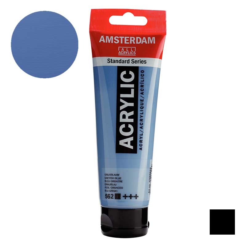 Farba akrylowa Amsterdam Acrylic 120 ml 562 Greyish blue 01