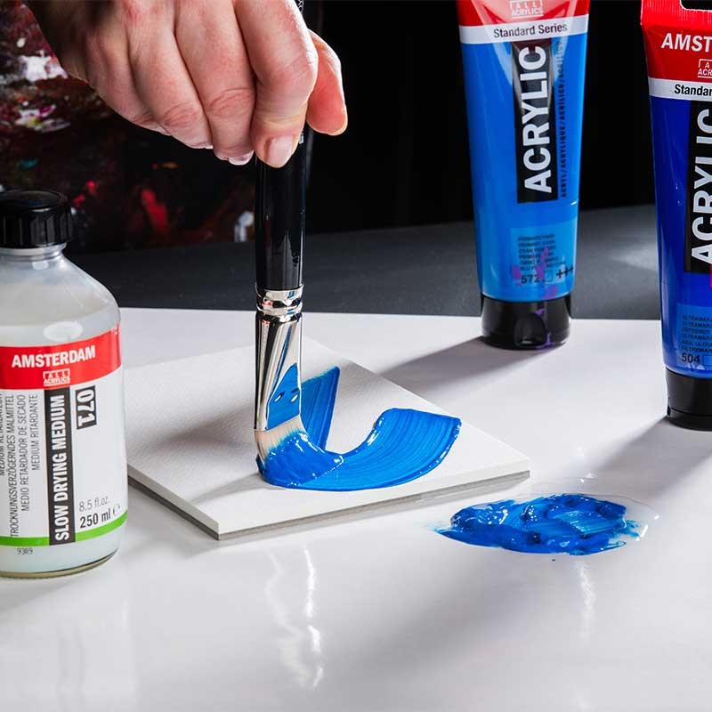 Farba akrylowa Amsterdam Acrylic 120 ml 564 Brilliant blue 03
