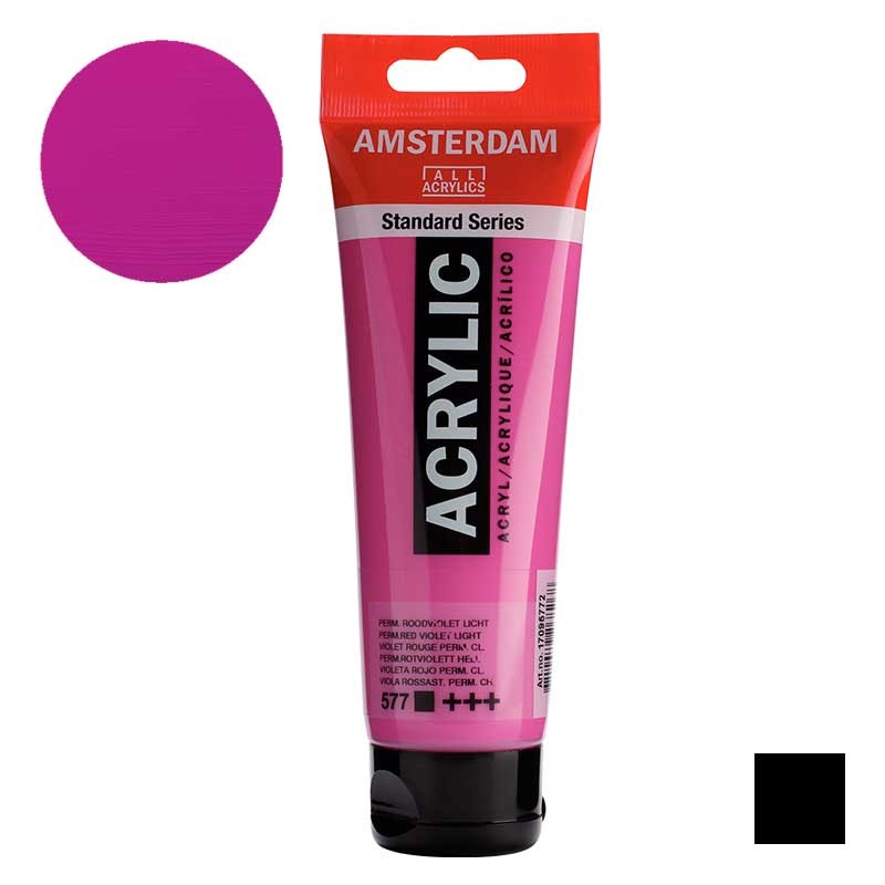 Farba akrylowa Amsterdam Acrylic 120 ml 577 Permanent red violet light 01