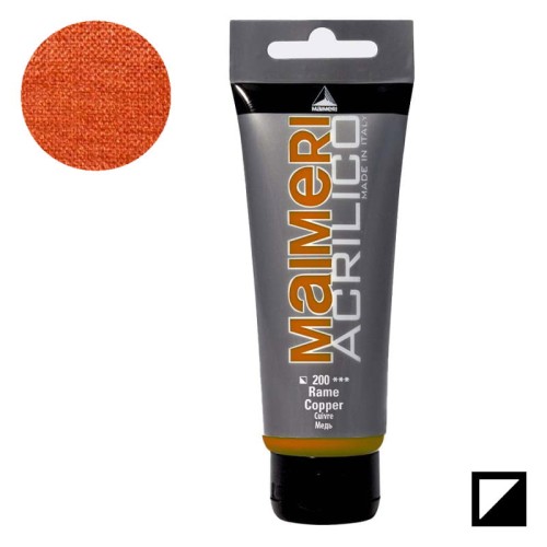 Farba akrylowa Maimeri Acrilico 200 ml - 200 Copper