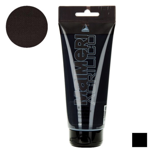 Farba akrylowa Maimeri Acrilico 200 ml - 540 Mars black