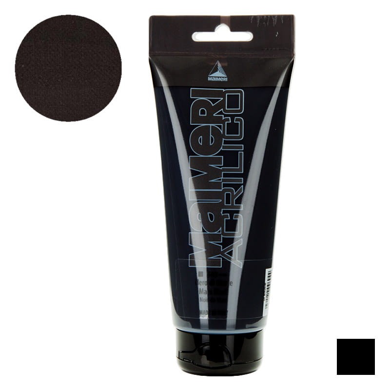 Farba-akrylowa-Maimeri-Acrilico-200-ml-540-Mars-black