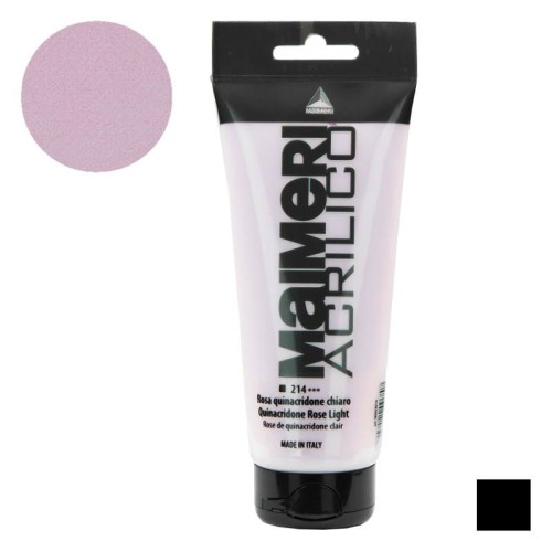Farba akrylowa Maimeri Acrilico 200 ml - 214 Quinacridone rose light