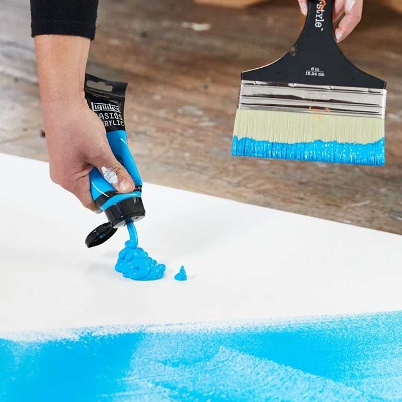 Farby akrylowe Liquitex Basics zestaw 12 x 118 ml 06