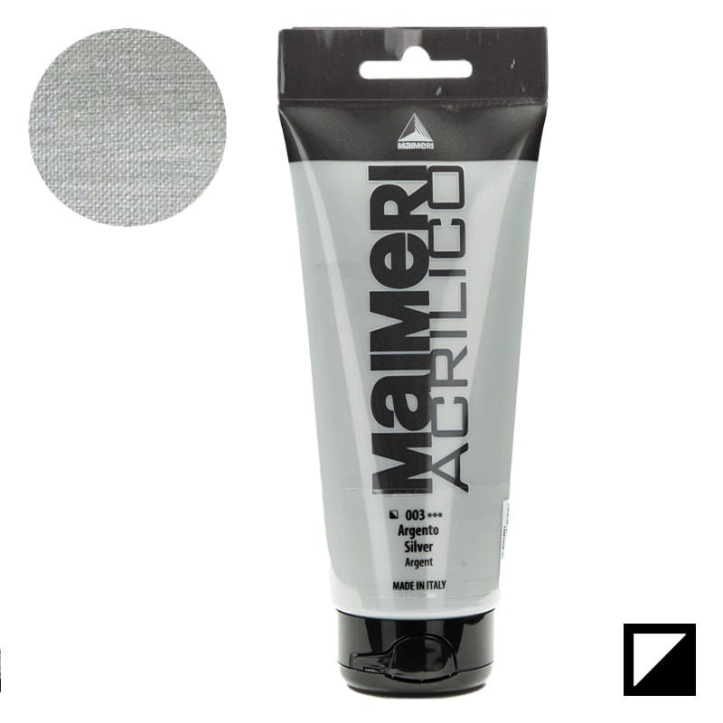 Farba-akrylowa-Maimeri-Acrilico-200-ml-003-Silver