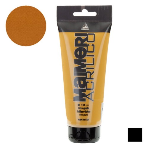 Farba akrylowa Maimeri Acrilico 200 ml - 131 Yellow ochre