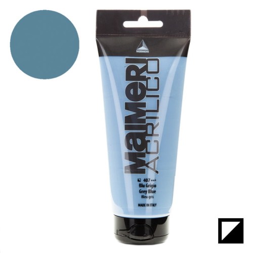 Farba akrylowa Maimeri Acrilico 200 ml - 407 Grey blue