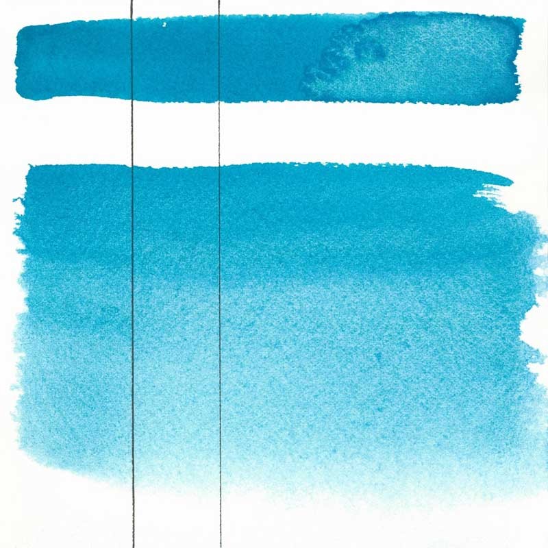 Farba-akwarelowa-Aquarius-kostka-411-Błękit-kobaltowy-jasny